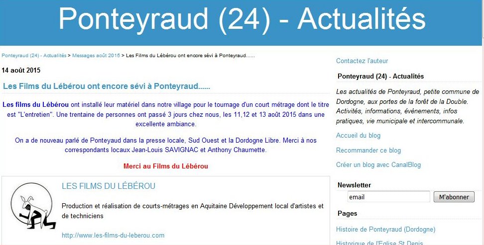 Actus ponteyraud